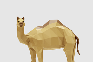 Camel, an Animal 3D Model by Studio Ochi