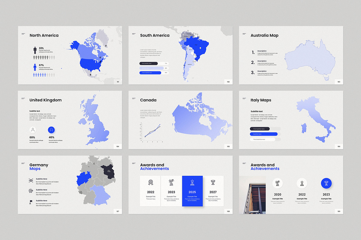 Business Plan PowerPoint Template, a Presentation Template by GoldenPixelStudio (Photo 28 of 30)