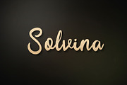 Solvina Elegant Script Font, a Script Font by NTC Graphic (Thumbnail 1 of 10)