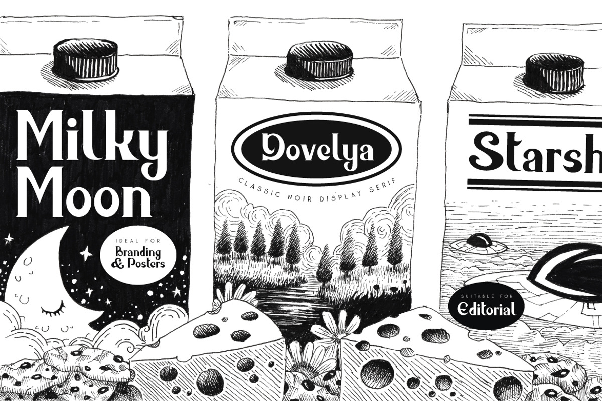 Dovelya - Vintage Display Serif, a Serif Font by ashenterprise (Photo 10 of 10)