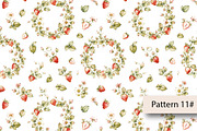 Strawberry Seamless Pattern, a Pattern Graphic by Villa 11 Estudio (Thumbnail 12 of 13)