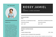 Resume/CV Bundle, a Resume Template by Occy Design (Thumbnail 3 of 12)