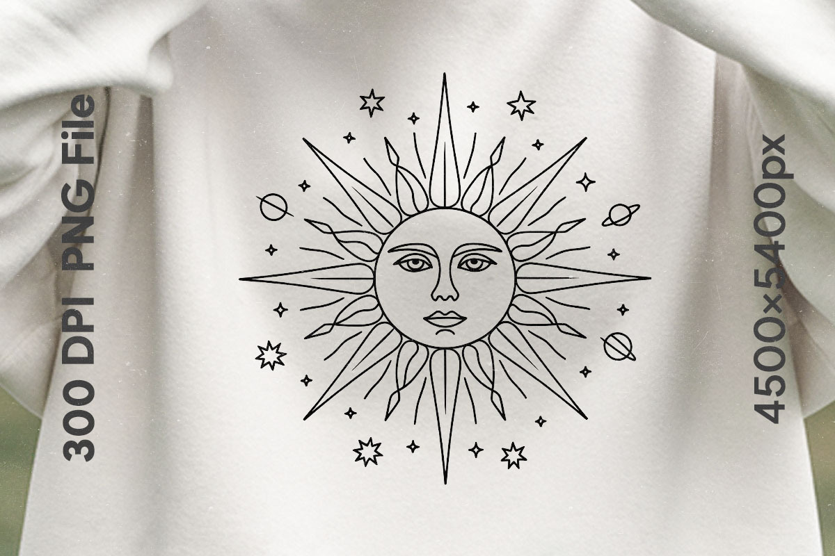Hand Drawn Mystic & Celestial Bundle, an Object Graphic by GlitterCraft (Photo 10 of 41)
