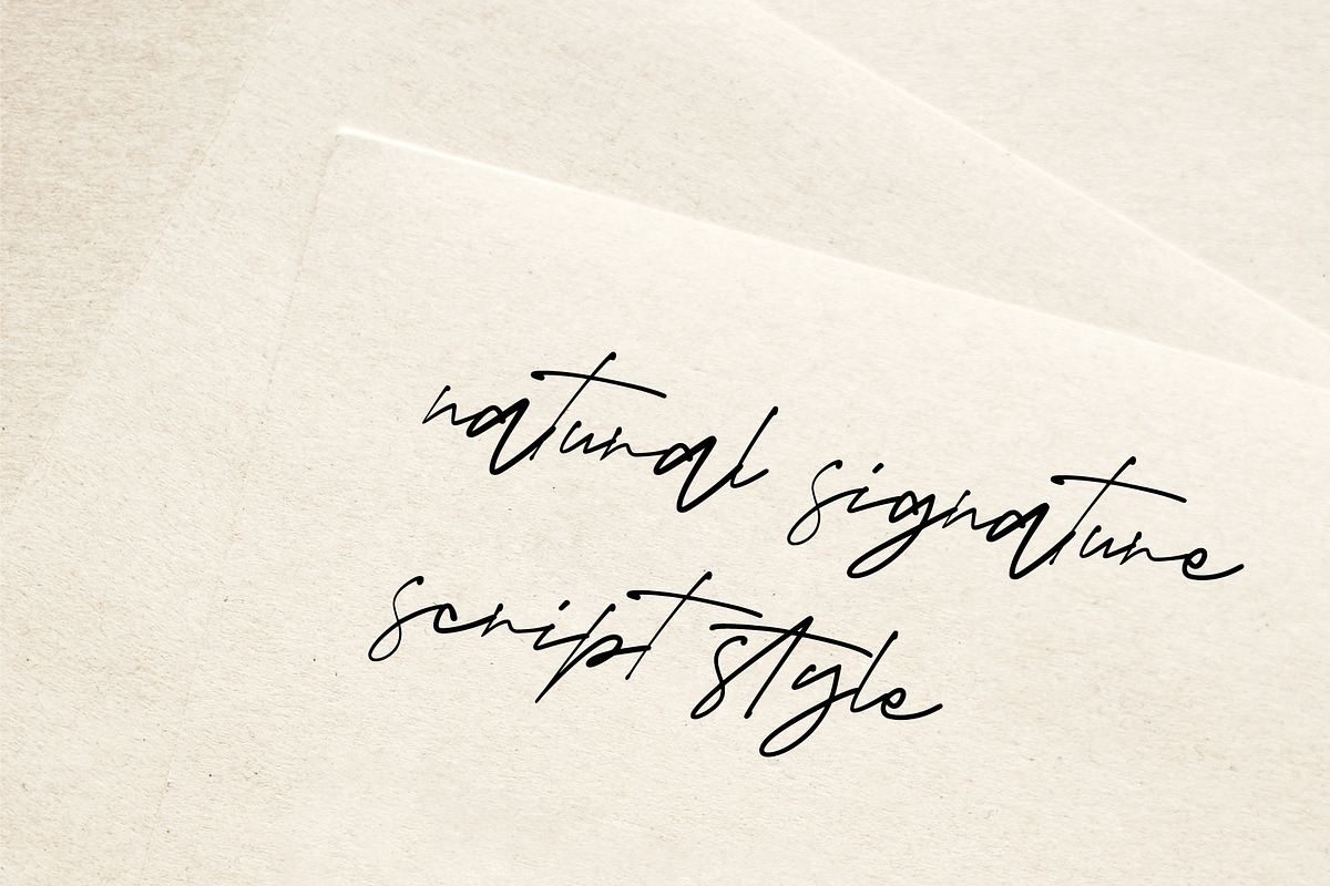 Hillarios, a Script Font by Pustudio (Photo 3 of 7)