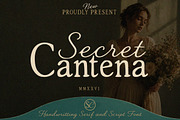 Secret Cantena – Handwriting Font, a Handwritten Font by Struggle Studio (Thumbnail 1 of 11)