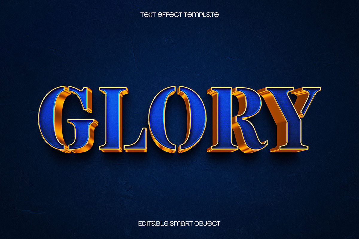 Glory Text Effect, a Layer Style Add-On by dokudokunomi (Photo 1 of 4)