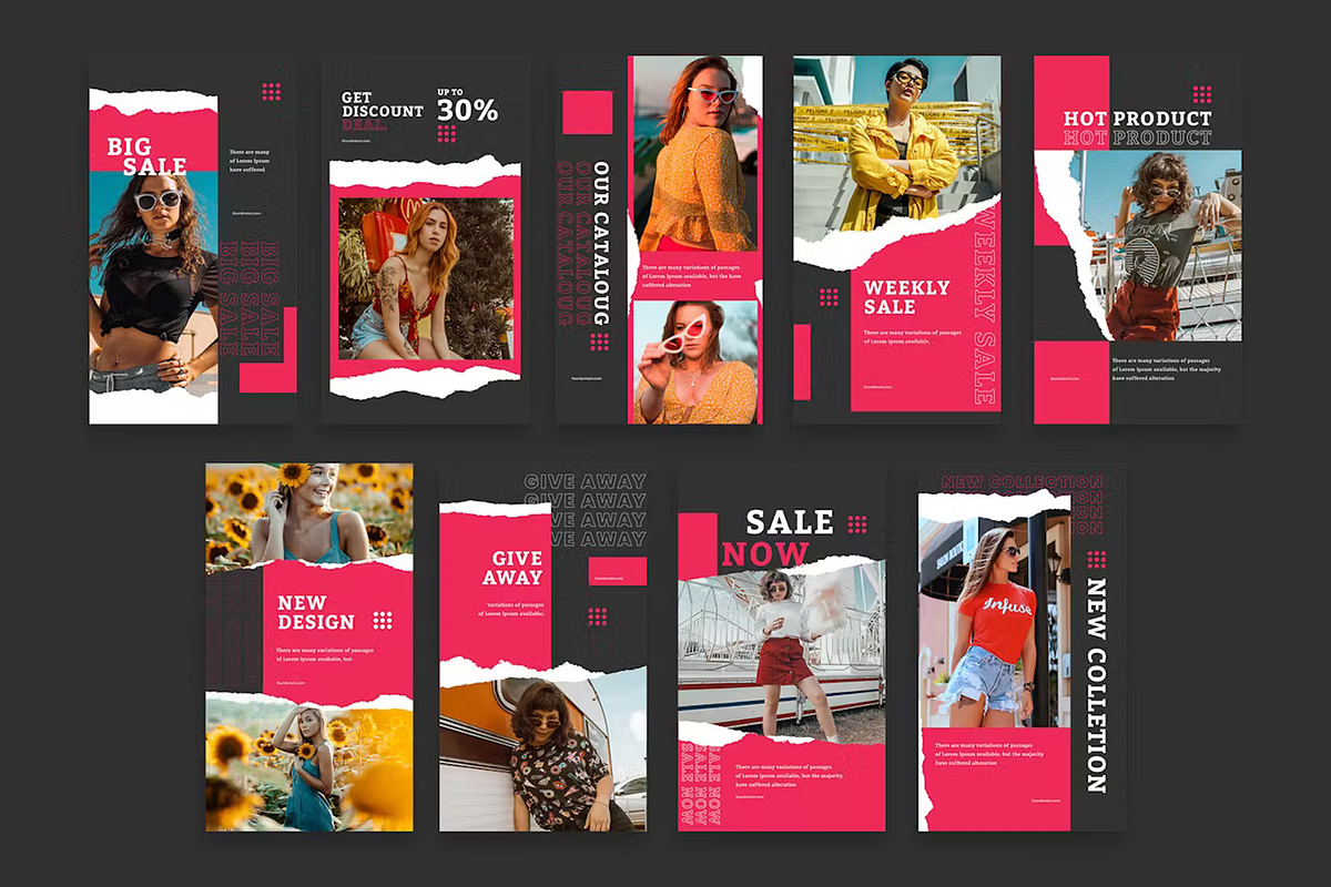 BMS Instagram Stories Template, a Social Media Template by Xtrahive (Photo 2 of 2)
