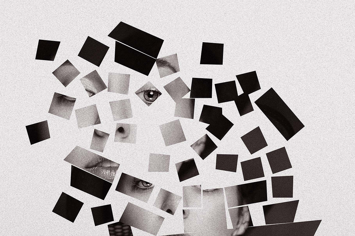 Fragmented Shapes Photo Effect