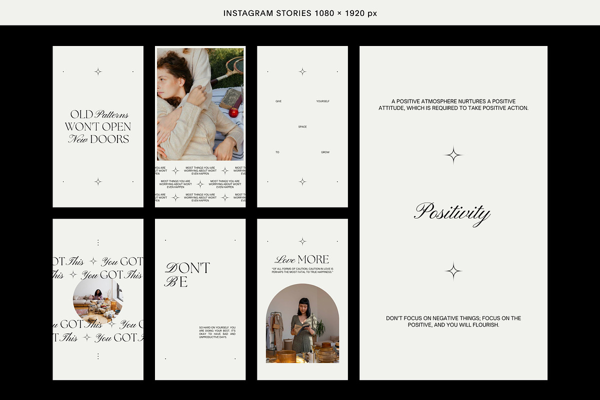 Quote Instagram Post and Stories v3, a Social Media Template by Studio K (Photo 2 of 9)