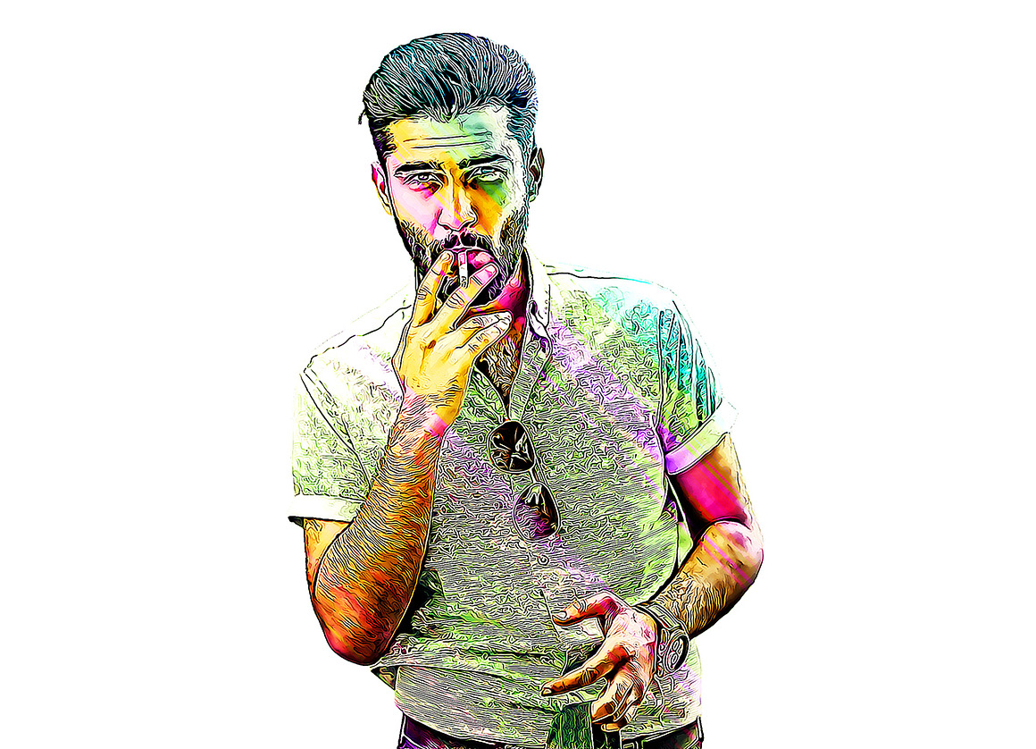 Cartoon Photoshop Action Bundle, an Action Add-On by Studio Retouch (Photo 5 of 22)