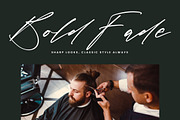 Bold Fade, a Script Font by Integritype Studio (Thumbnail 9 of 15)