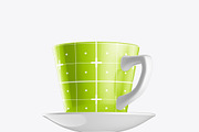Ceramic Coffee Cup Mockup, an Advertising Mockup by OneVectorStock (Thumbnail 7 of 13)