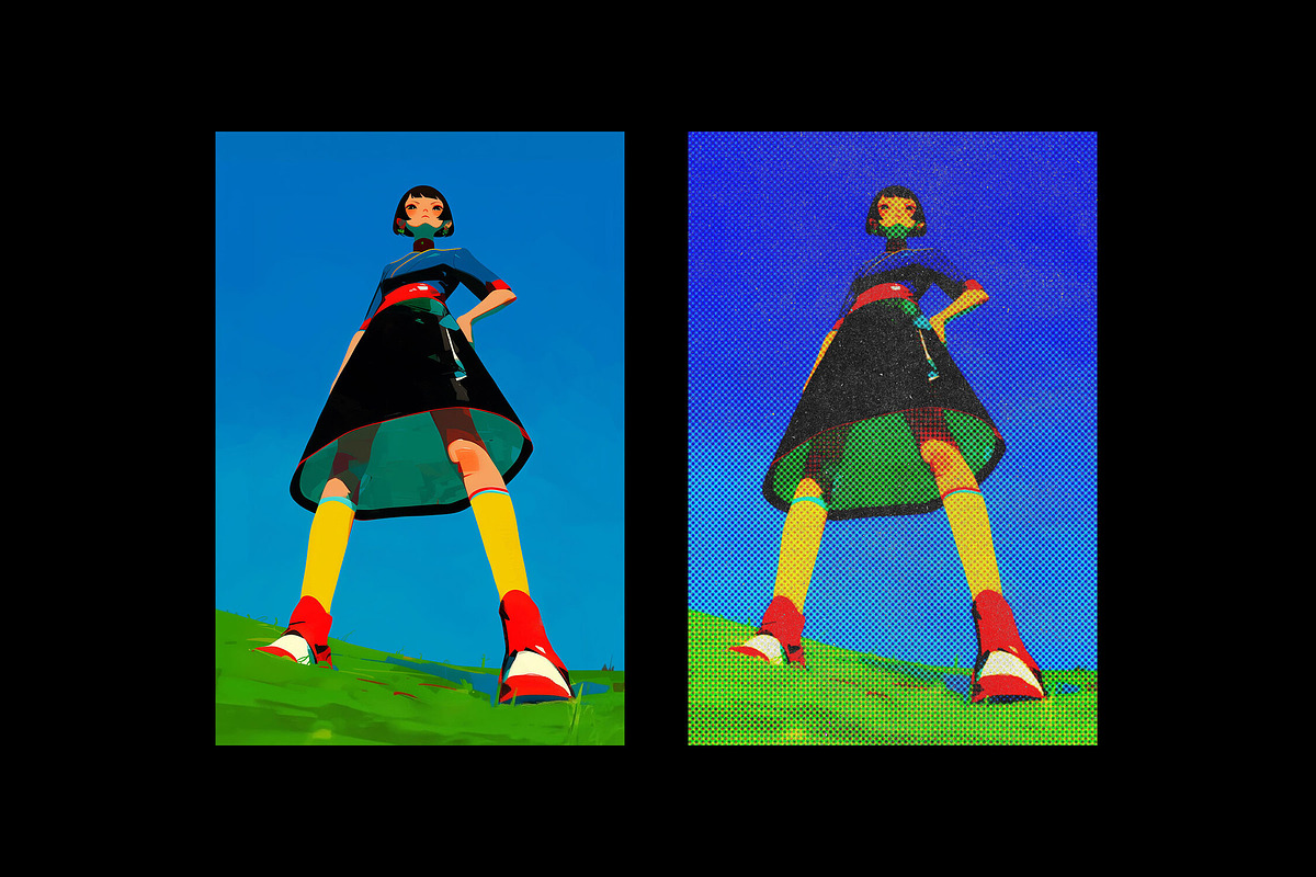 Halftone Pop Art Photo Effect, a Layer Style Add-On by Design Squad (Photo 2 of 3)