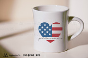 God Bless America, 4th of July SVG, an Object Graphic by Applied Arts (Thumbnail 6 of 9)