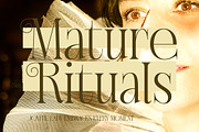 Exago Maona Vintage Serif Display, a Serif Font by timelesstype.co (Thumbnail 12 of 20)