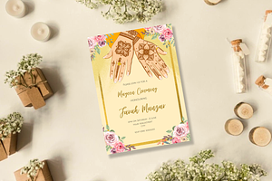 Indian Wedding Invitation Design