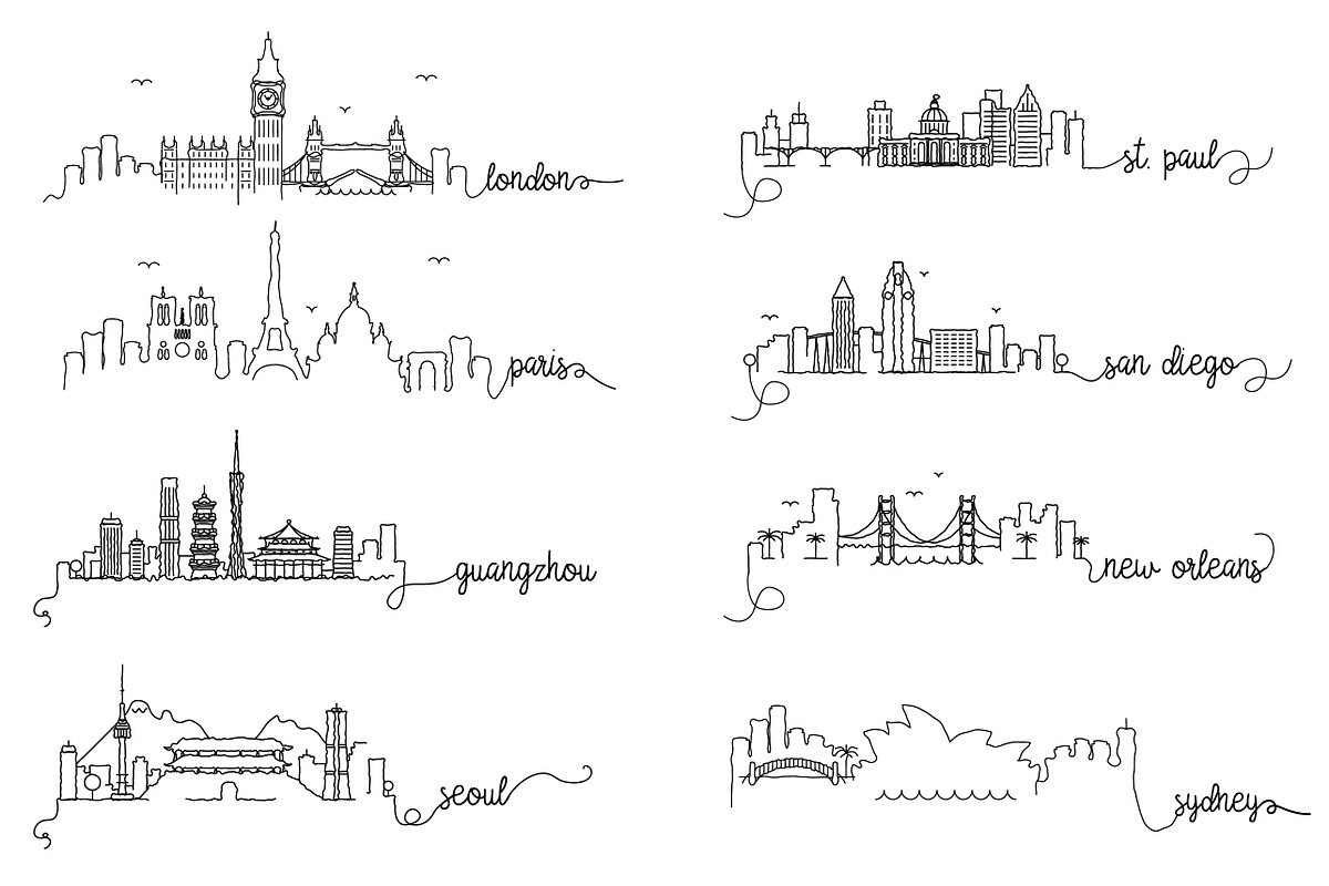 140 - Signature Skylines, an Outline Icon by Kursat Unsal (Photo 12 of 20)