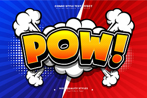 Comic Editable Vector Text Effect