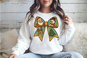 Christmas Coquette Bow Png, an Illustration by Watercolor design (Thumbnail 6 of 6)
