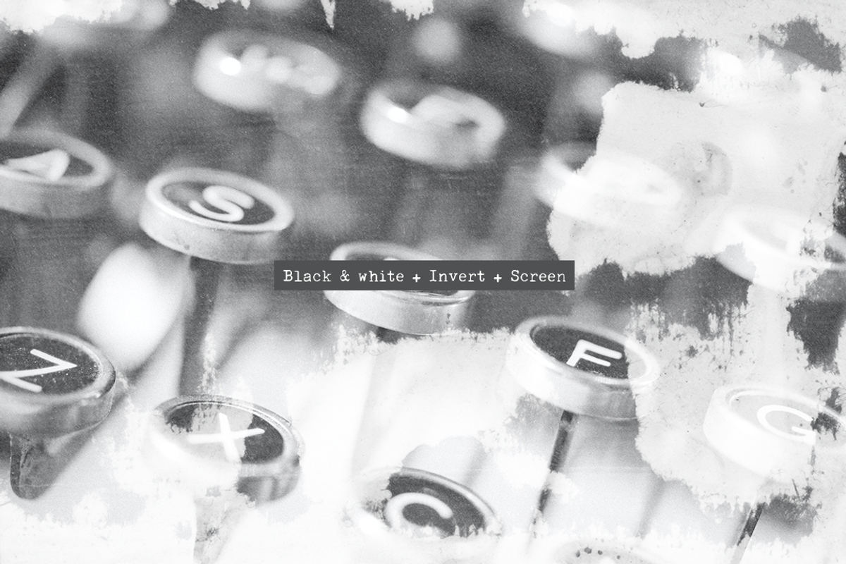 Secretary Typewriter & Texture pack, a Serif Font by Ana's Fonts (Photo 11 of 11)