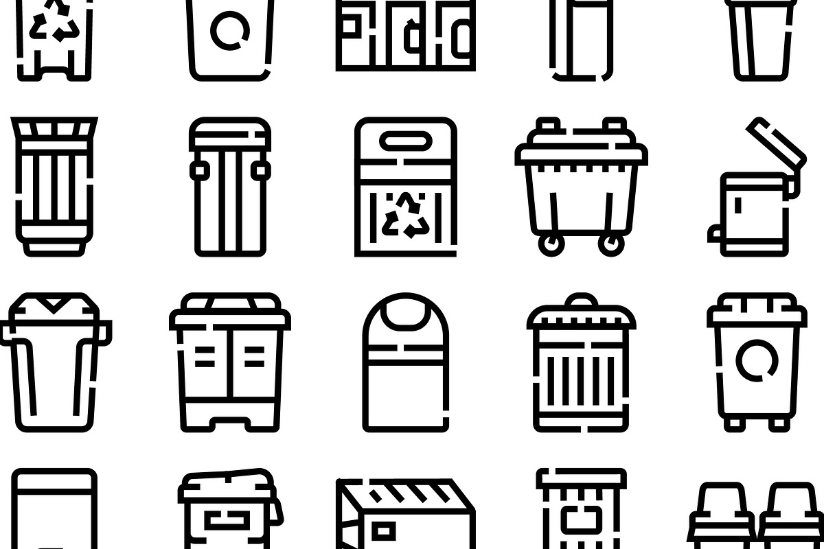 Different types of waste disposal, an Object Graphic by pikepicture (Photo 3 of 3)