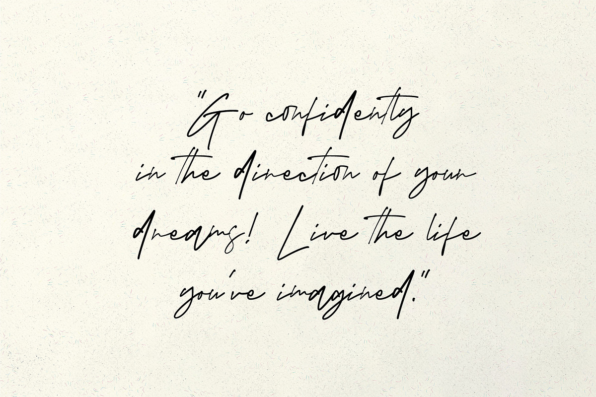 Hillarios, a Script Font by Pustudio (Photo 6 of 7)