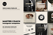 Master Coach Instagram Post Template, a Social Media Template by Mirazz (Thumbnail 2 of 8)