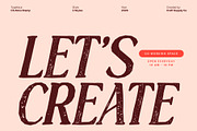 CS Alma Stamp, a Serif Font by Craft Supply Co. (Thumbnail 5 of 8)