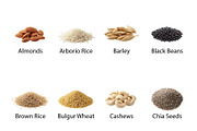 Foods Grains, Nuts & Seeds - PNG, a Food Illustration by Nurlan's shop (Thumbnail 4 of 7)