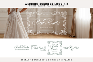 Wedding Planner Logo Kit Template