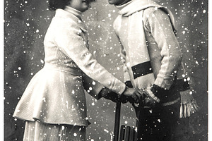 Vintage Christmas picture, a Holiday Photo by LiliGraphie