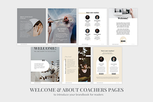 CANVA Workbook&Ebook For COACH