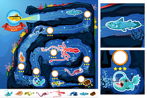Deep Sea Treasure Game Map