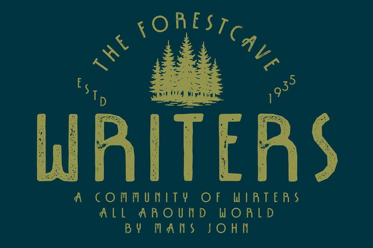 CS Amber Stamp, a Sans Serif Font by Craft Supply Co. (Photo 5 of 8)