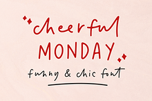 Cheerful Monday Handwritten Font