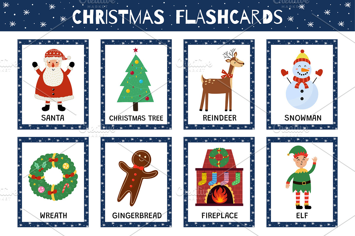 Flashcards for Kids Bundle: 570 in 1, an Education Illustration by Gulnara Sabirova (Photo 32 of 48)