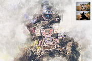 Splash Watercolor Photoshop Action, an Action Add-On by AndriyFM (Thumbnail 10 of 15)