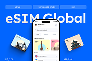 Global eSIM App Ui/Ux Kit, an UI Kit Template by Soulfuldesignstudio (Thumbnail 1 of 10)