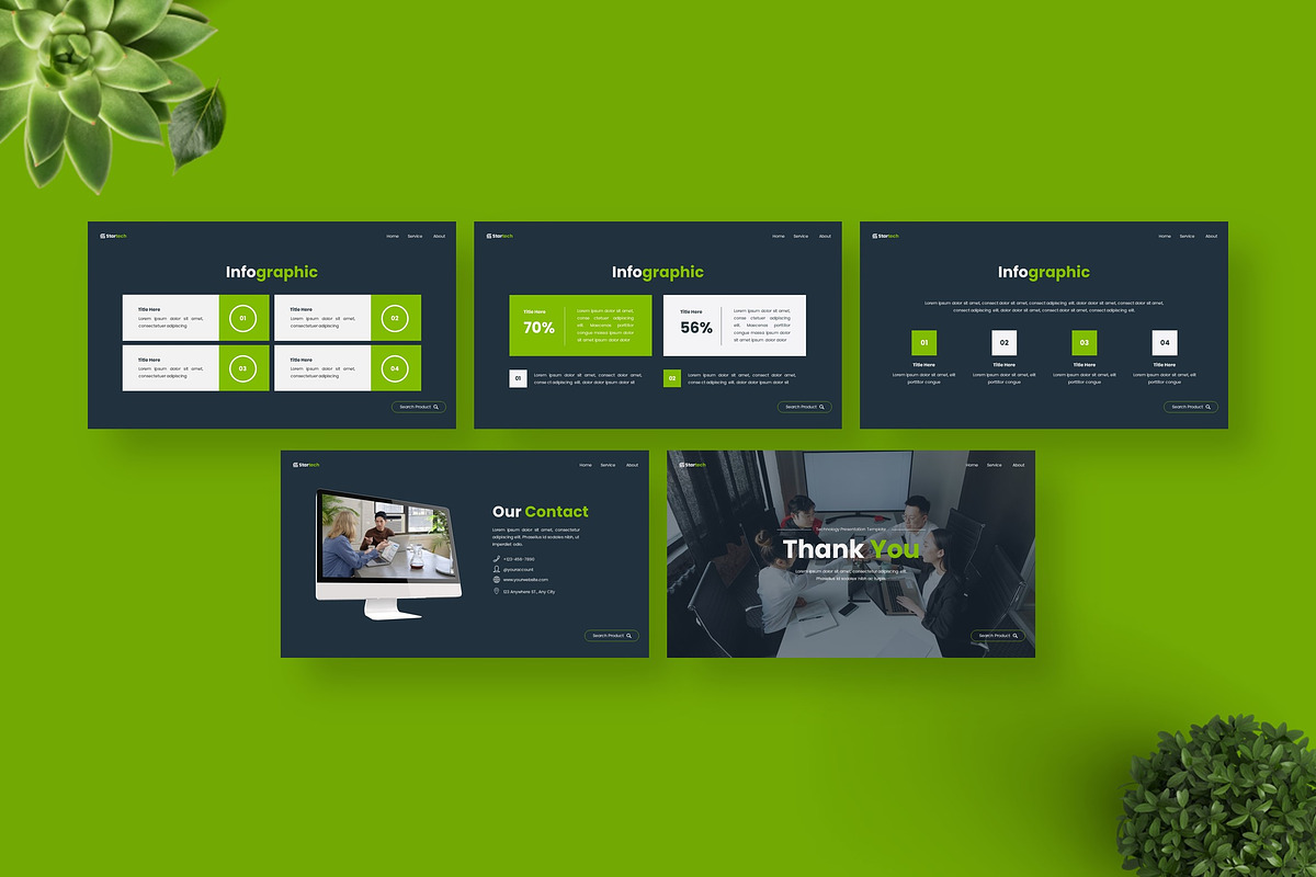 Startech - Keynote Templates, a Presentation Template by Deepslide Studio (Photo 6 of 6)