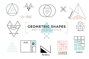 Vector Geometric Shapes & Art Logo