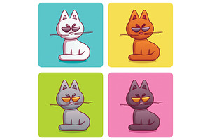 Cool Cartoon Cat