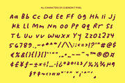 CS Benedict Pixel, a Handwritten Font by Craft Supply Co. (Thumbnail 8 of 8)