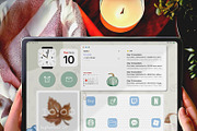 Aesthetic Autumn iPad a iPhone Theme, a Background Graphic by BeeRubby (Thumbnail 5 of 10)