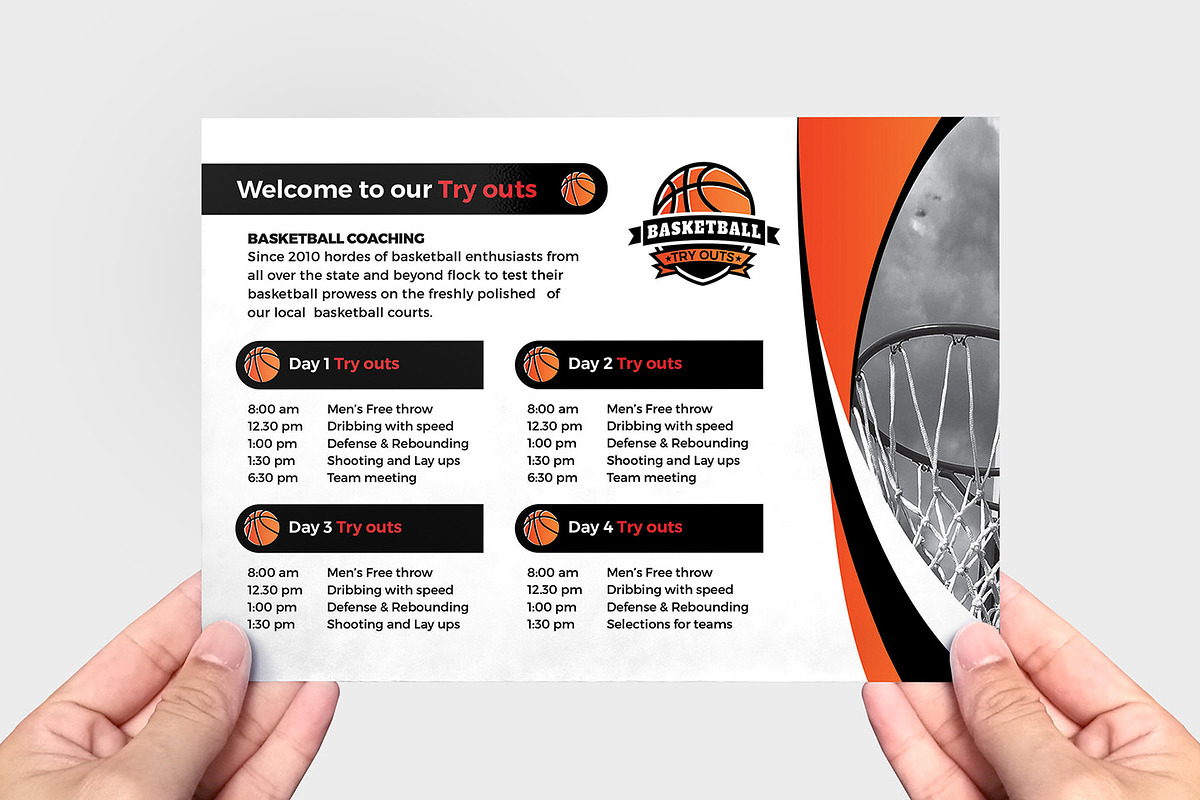 Basketball Templates Pack, a Flyer Template by BrandPacks (Photo 6 of 12)
