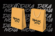 Dekanova - Brush Font, a Handwritten Font by Lettermine (Thumbnail 7 of 10)