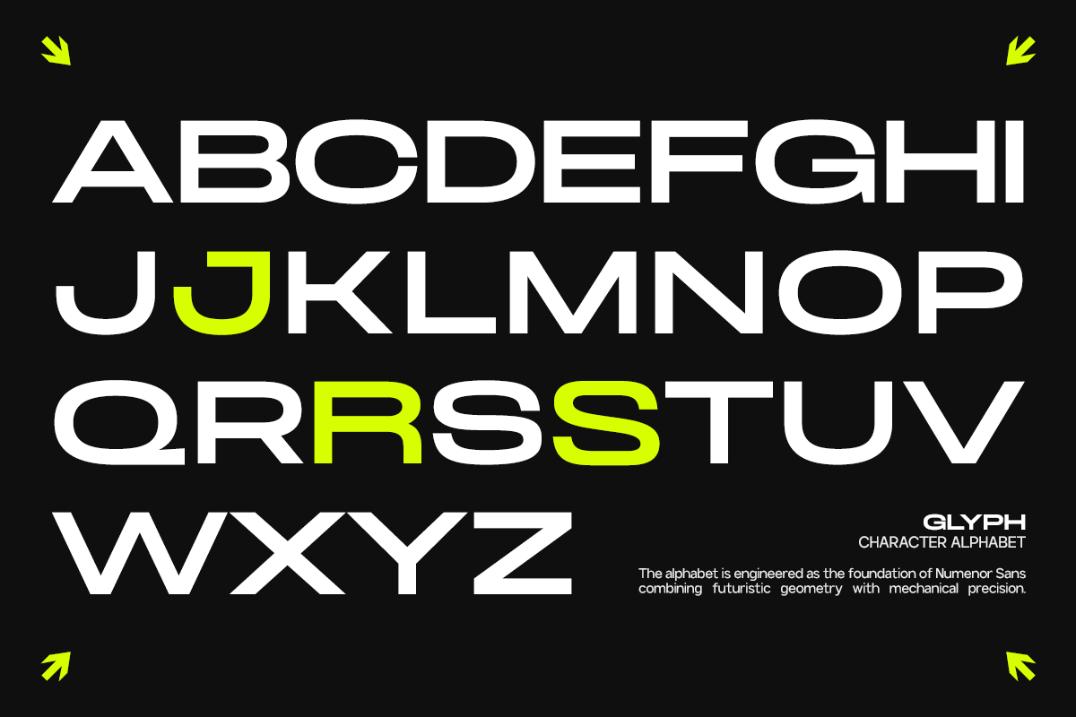 GC Nomenor – Modern Expand Sans, a Sans Serif Font by Glyphonic (Photo 2 of 15)
