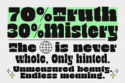 TNSC Bink - Slab Serif Display, a Slab Serif Font by The Native Saint Club (Thumbnail 12 of 16)