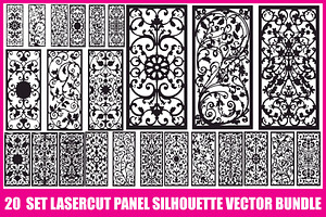 Ornamental Laser Cut Design Pack, an Illustration by Gfx_Store