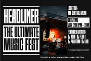 Headliner - Condensed Sans Serif, a Sans Serif Font by Pian45 Studio (Thumbnail 2 of 8)