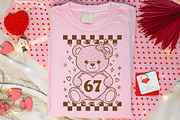 67 Valentines Teddy SVG, Valentine, an Illustration by Canvas Craft (Thumbnail 6 of 7)